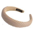 thumbnail image 1 of EGNMCR Knitted Wool Stripe Cloth Hair Hoop New Sweet Hundred Hoop Ferrule Ferrule, 1 of 6