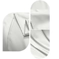 thumbnail image 4 of Jubipavy Cooling Sheets 78.74*90.55in Solid Color Ease Friendly Washable Sheets Luxurious Silk Bedding, 4 of 6