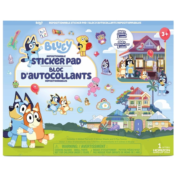 Bluey Repositionable Sticker Pad