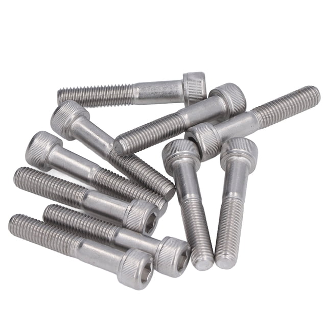 Cylindrical Head , Various Sizes Hex Socket Screws Practical A2-70 Stainless Steel High Strength for Machinery