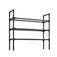 thumbnail image 2 of pstuiky 3-Tier Heavy Duty Metal Shoe Rack Stackable Shoe Organizer & Storage Shelf 45X26X56Cm Freestanding Design for Closet, Entryway, Hallway, Bedroom, 2 of 6