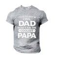 thumbnail image 1 of LUOGENLI T-shirts pour Homme pour Hommes Homme Printemps et Été Fête des Pères Décontracté Rétro Lettrage Impression Partielle T-Shirt Col Rond Manche Courte Haut 4TG T-shirts pour Hommes T-shirts Graphiques Pâques Gris G, 1 of 6