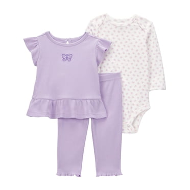 Ensemble 3 pièces Carter's Child of Mine - Papillon