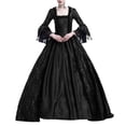 thumbnail image 1 of UPPADA Costumes Gothiques pour Femmes à Manches Longues Robes Victorian Grande Taille Robe Corset Robe Maxi Fluide Robe de Fête Robe Cocktail Robe Lacée Robe de Mascarade Jolies Robes de Bal Soldes 2024, 1 of 5