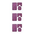 thumbnail image 2 of maskred 3x Bathroom Rug Sets Easy To Install Waterproof Anti-slip Multi-functional Eco-friendly Durable PJ210906-A001 3Set, 2 of 6
