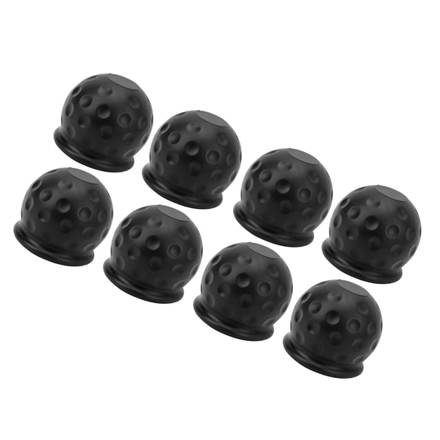 Trailer Hitch Ball Cover, 8Pcs Truck Tow Ball Cover 50mm Strong Protection Soft Rugged Tow Bar Ball For RV