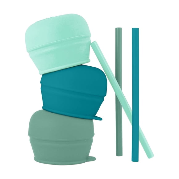 Boon SNUG Straw Lids and Cup Pink