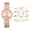 Multicolor-F, variant on TIMIFIS Watches for Women Style Fashion Women's Watch Luxury Leather Band Analog Quartz WristWatch Ladies ummer