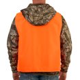 thumbnail image 4 of Gilet de couverture chasse orange vif pour jeunes Realtree, 4 of 7