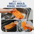 thumbnail image 4 of Ynlkorvg Moules à Biscuits en Silicone Ensemble de Cuisson Citrouille d'Halloween Antiadhésif Chocolat Gelée Fondant Gâteau Cuisson pour Cadeau de Fête avec Forme de Chauve-Souris, 4 of 7