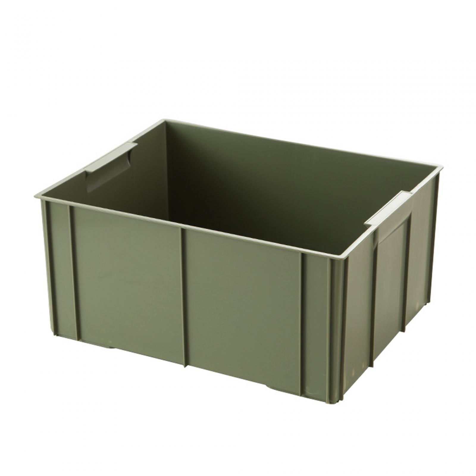 Industrial Storage Box Storage Container Durable Car Trunk Organizer Heavy Duty Green 35.5x28x17cm