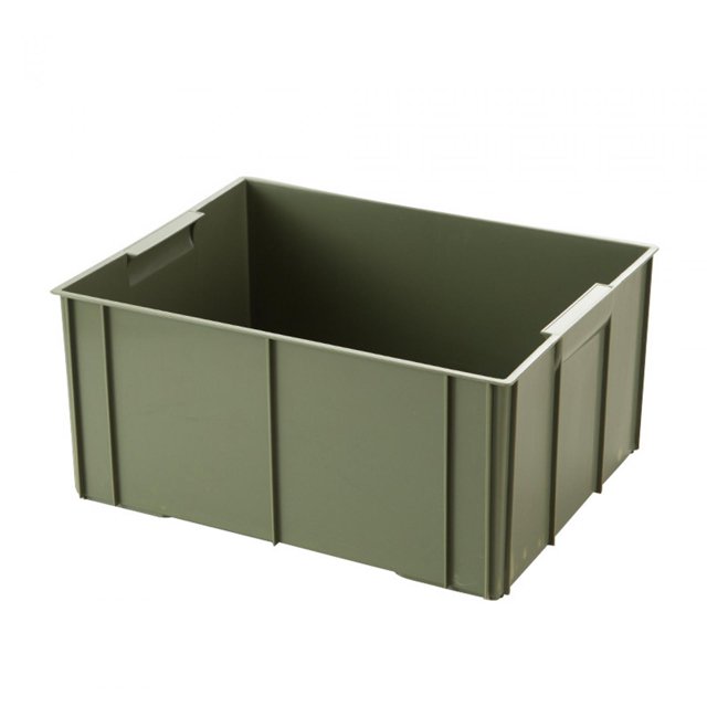 Industrial Storage Box Storage Container Durable Car Trunk Organizer Heavy Duty Green 35.5x28x17cm