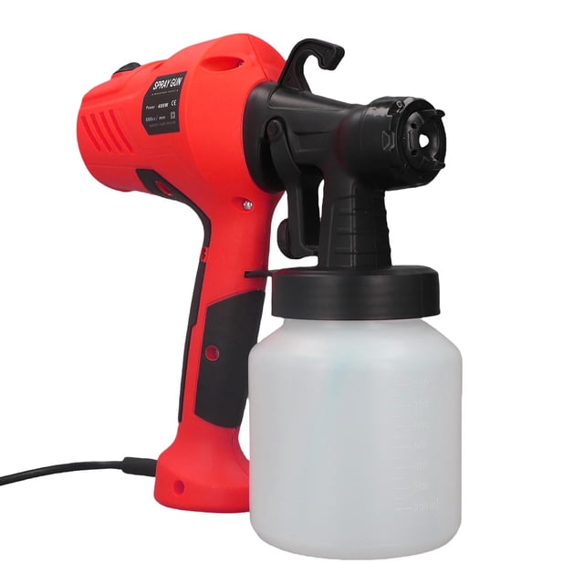 Electric Paint Sprayer for Fine Atomization, 3 Patterns, Adjustable Flow Rate Latex Spray for Furniture, Walls, Ceilings