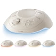 thumbnail image 1 of Homedics Portable Sound Machine with Night Light - Cream, 1 of 9
