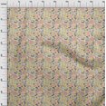 thumbnail image 4 of oneOone Cotton Poplin Pale Yellow Fabric Sea Shells Pattern Fabric For Sewing Printed Craft Fabric By The Yard 56 Inch Wide, 4 of 4