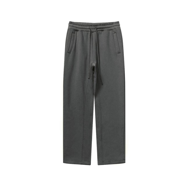 RKSTN Mens Pants Solid Color Casual Straight Leg Pants Full Length Pants Soft Comfortable Workout Pants