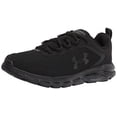 thumbnail image 1 of Under Armour Chaussure de Course Charged Assert 9 pour Homme, Noir (002 Noir, 8.5 X-Wide US, 1 of 5