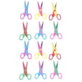 thumbnail image 1 of 12pcs DIY Children Craft Scissors Art Decorative Paper Edge Scissors for Scrapbooks, 1 of 8