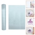 thumbnail image 2 of TIELUTT Self- Transparent Positioning Transfer Film Blue Lattice Craft Decals Easy to Tear Heat Transfer Sheets Clear Light Tape Removable Sheets Transfer Paper Leopard, 2 of 2
