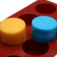 thumbnail image 3 of Moule Rond Flexible en Silicone pour Savon à Gâteau, Moule à Biscuits, Moule à Bonbons et Chocolat, 3 of 5