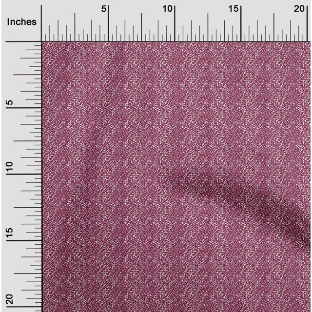 oneOone Viscose Chiffon Fabric Leopard Animal Skin Fabric Prints by Yard 42 Inch Wide