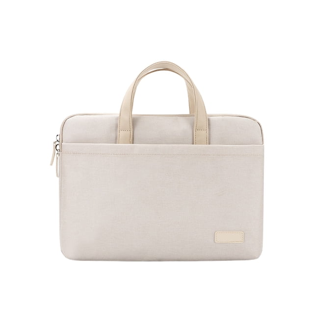 Mallette pour Ordinateur Portable de 14 Pouces, Sac d'Affaires en Polyester Résistant à l'Eau avec Compartiment Rembourré