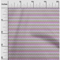thumbnail image 2 of oneOone Cotton Poplin Purple Fabric Chevron Sewing Material Print Fabric By The Yard 56 Inch Wide, 2 of 4
