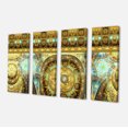 thumbnail image 2 of Brown Extraterrestrial Life Cells - Floral Canvas Art Print, 2 of 3