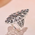 thumbnail image 2 of Xingzhi Unique And Stylish Vintage Rings For Fashionable Statement Sturdy And Durable Personality Ring Gifts Size 9, 2 of 6