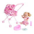 thumbnail image 4 of TISHITA Ensemble de 5 Pcs de Jouets Poupée Bébé avec Poupée Bébé pour Filles Enfants de 0 à 2 Ans Fraise, 4 of 8