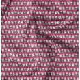 thumbnail image 1 of Soimoi Velvet Fabric Cat Animal Print Fabric by Yard 58 Inch Wide, 1 of 5
