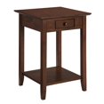 thumbnail image 1 of Convenience Concepts American Heritage Square End Table in Espresso Wood Finish, 1 of 4