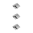 thumbnail image 3 of ZheElen Belt Clip Foldable Belt Buckle With Adjustable Buckle Clip For Easy Travel silver 3Set, 3 of 6