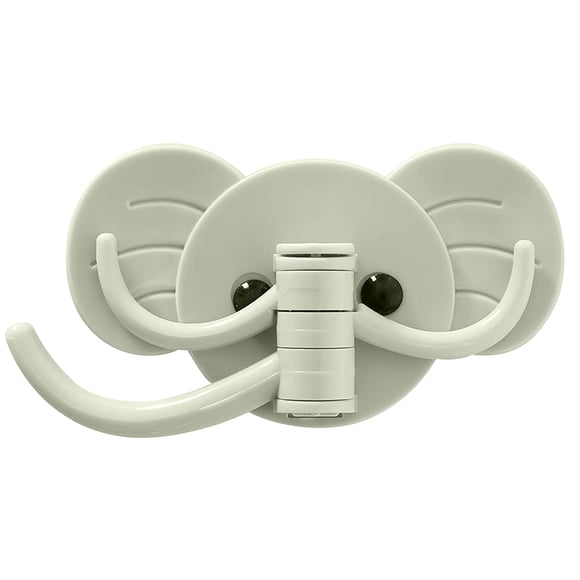 Kcavykas Clearance Sales Home Storage Organiser Strong Viscose Kitchen Bathroom Traceless Cute Rotatable Hook Multi-Functional Hook