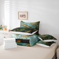 thumbnail image 5 of YST 7Pcs Hunting and Fishing Pattern Comforter Set, Full Size Bed in a Bag (1 Comforter, 1 Flat Sheet, 1 Fitted Sheet, 2 Pillowcases, 2 Throw Pillow Covers), 5 of 5