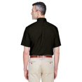 thumbnail image 2 of Harriton Chemise à Manches Courtes en Sergé pour Hommes Easy BlendTM avec Libération de Taches, 2 of 3