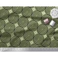 thumbnail image 2 of Soimoi Poly Crepe Fabric Diamond & Circle Block Print Fabric by The Yard 42 Inch Wide, 2 of 2
