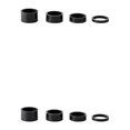 thumbnail image 3 of tredstone 4 Pcs Entretoise de Casque Composants de Cadre de Vélo Accessoire Professionnel Anneau de Rondelle Pièce Modifiée Joint d'Étanchéité 2Ensemble, 3 of 6