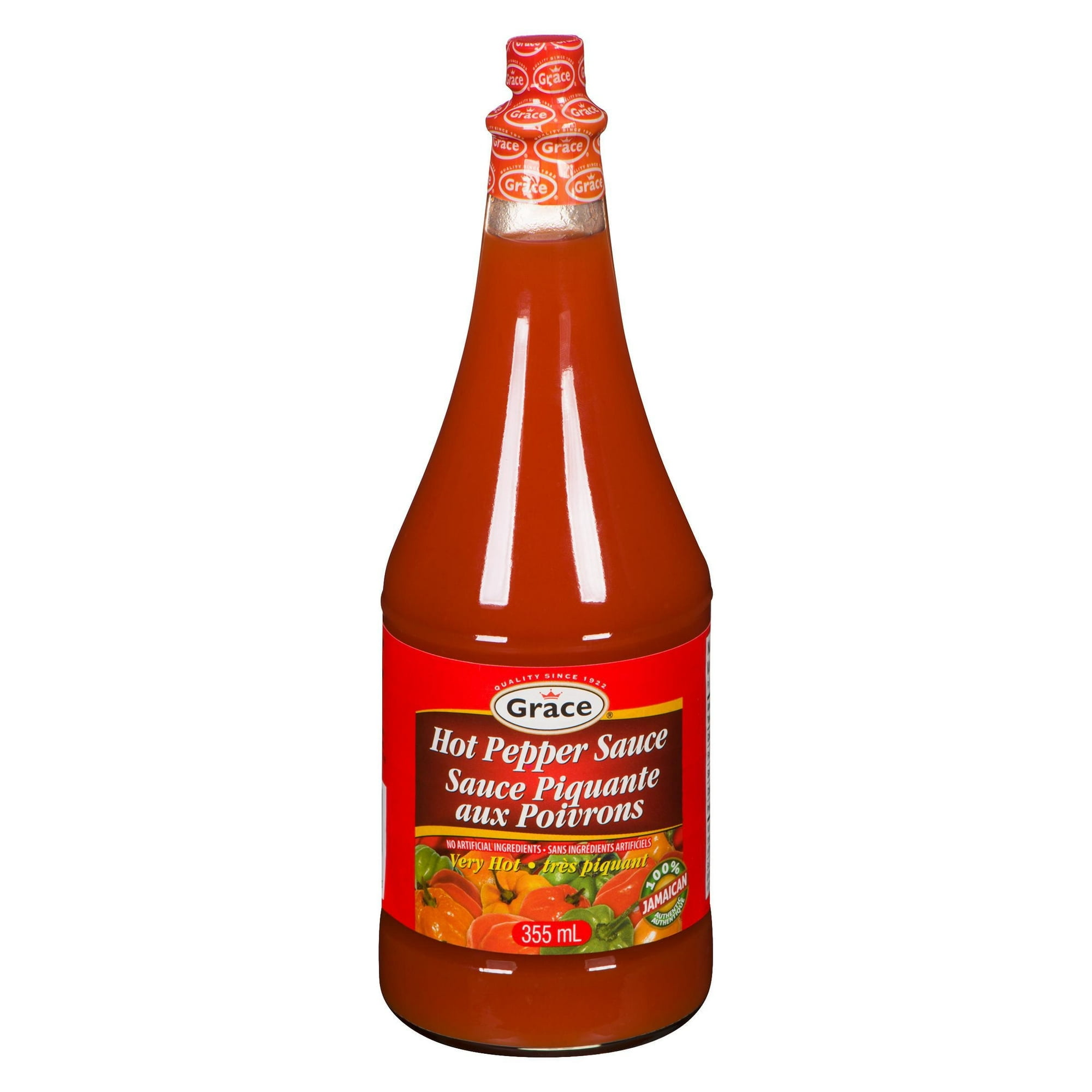 Grace Hot Pepper Sauce, 355ml Bottle