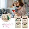 thumbnail image 2 of Creative Mother's Day Greeting Card Ornaments New D2 H8S4, 2 of 8