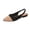 Black, variant on Women's Casual Shoes for Women Mules Round Toe Flat Slip on Sandals Adjustable Slingback Strap 2 T1