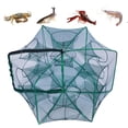 thumbnail image 1 of The Magic Foldable Fishing Trap, Auto-Foldable Strengthened Fishing Trap Net Fishing Kit,Fishing Bait Trap Portable Fishing Net for Crab Crayfish Fish Minnow Shrimp, 1 of 6