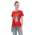 thumbnail image 4 of T-Shirt Basique à Manches Courtes pour Femmes Detective Conan Haihara Ai, 4 of 6