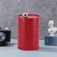 thumbnail image 4 of MTBLYS Mini Baril à Vin Carafe à Vin Capacité 750 ml Acier Inoxydable Noir Bleu Vert Rouge Argent Flasque Portable Camping Randonnée Voyage, 4 of 6