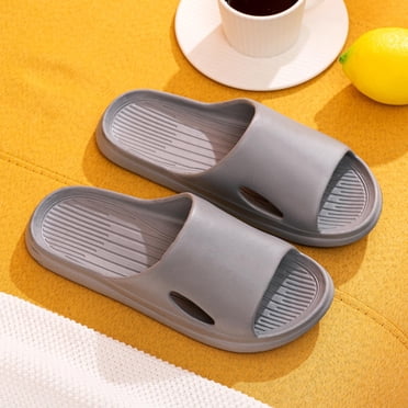 Dvkptbk Cloud Slippers for Women and Men Indoor & Outdoor Pillow Slippers Non Slip Quick Drying Shower Slides Bathroom Sandals Light Weight EVA Platform Environmental Friendly Casual Shoes