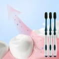 thumbnail image 4 of FcBaudy Manual Toothbrushes, Extra Soft Toothbrushes Exquisite Narrow-Headed And Gold Adult Toothbrush With Individually Packaged Soft Bristles For Home Use And Gentle Experience Manual Tooth brush, 4 of 7