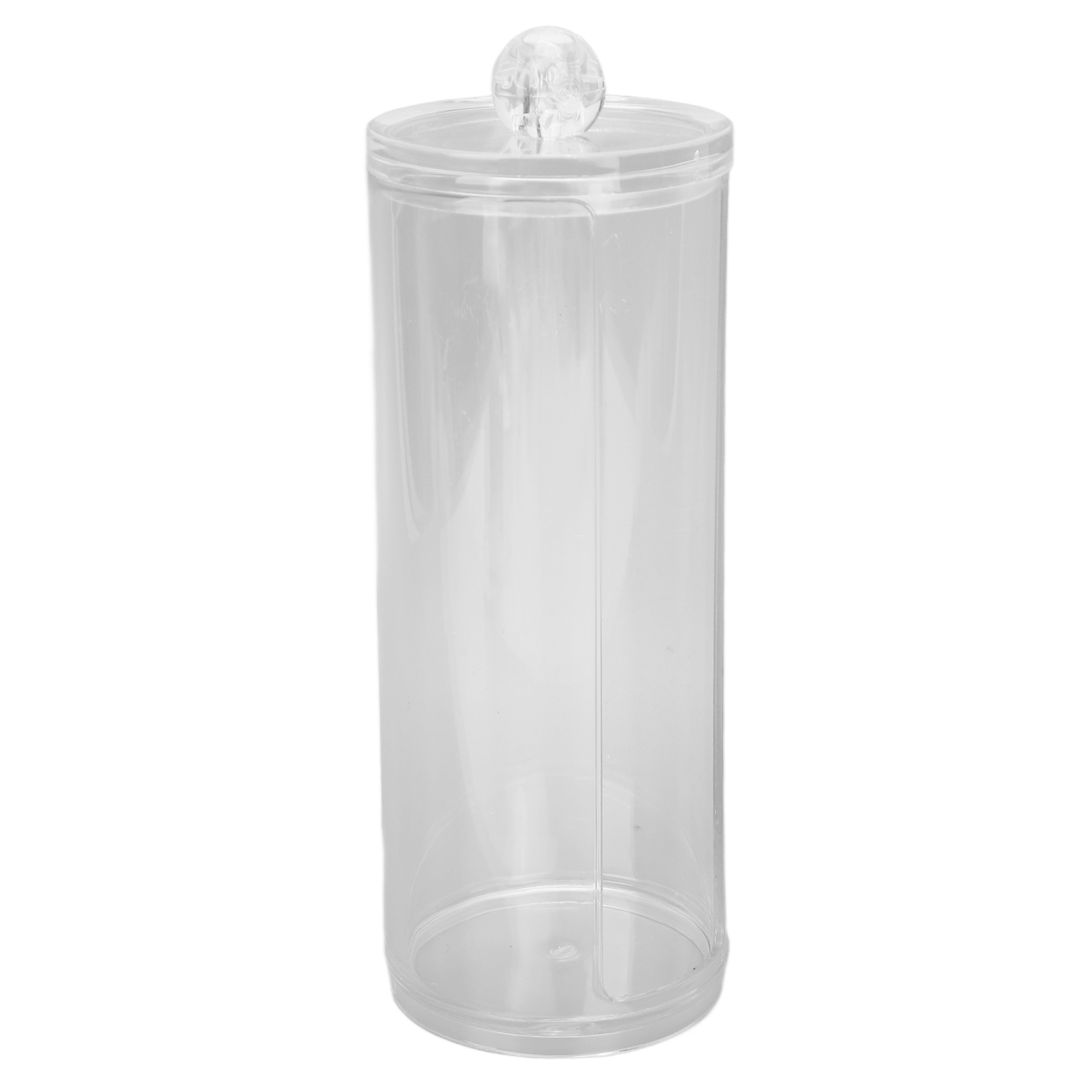 Makeup Cotton Round Holder, Neat Side Opening Dustproof Round Cotton Pad Storage Case  For Home