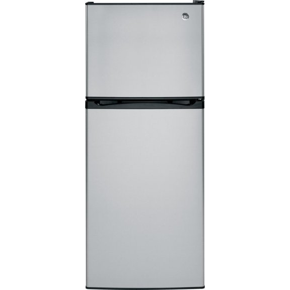 GE Réfrigérateur à Congélateur Supérieur 11,55 Pi3 Acier Inoxydable GPE12FSKSB