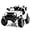 White, variant on OLAKIDS Kids Ride On Truck, 12V Electric Vehicle Car with Remote Control, Toddlers Battery Powered Toy with 2 Speeds, Spring Suspension, Double Open Doors, LED Lights, Music, USB, Mp3