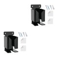 thumbnail image 3 of Transemion Organise des Outils de Rasage avec un Support de Rasoir Durable et Exquis Facile à Installer Noir 2Set, 3 of 6
